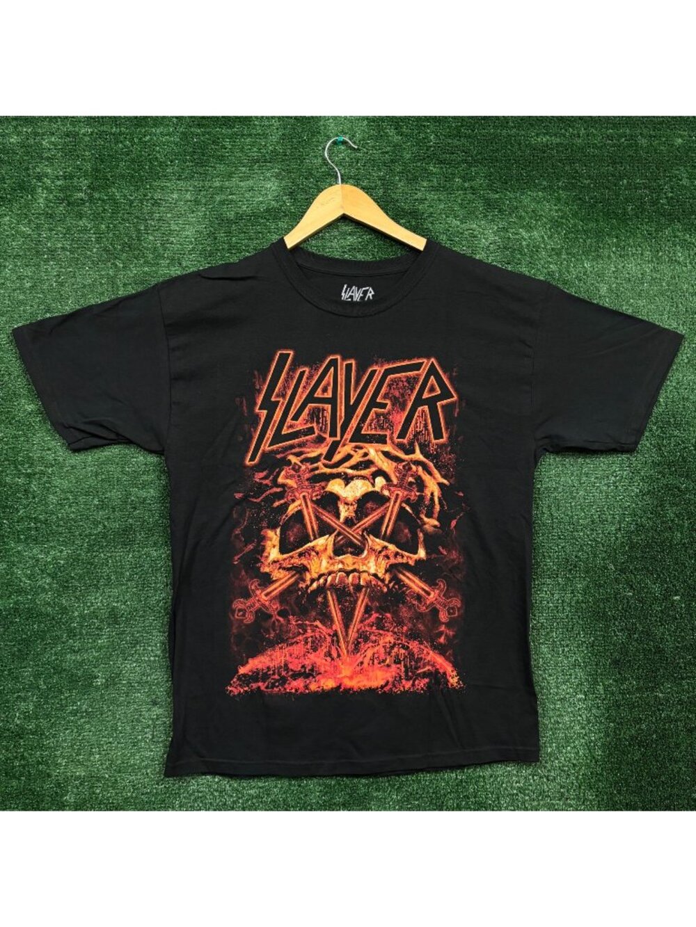 Slayer South of Heaven Thrash Metal Band T-Shirt Size Large